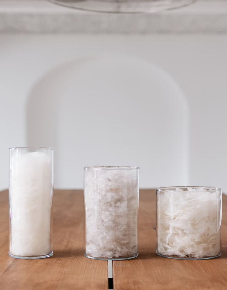 LOBELIA - Triple chamber goose down pillow