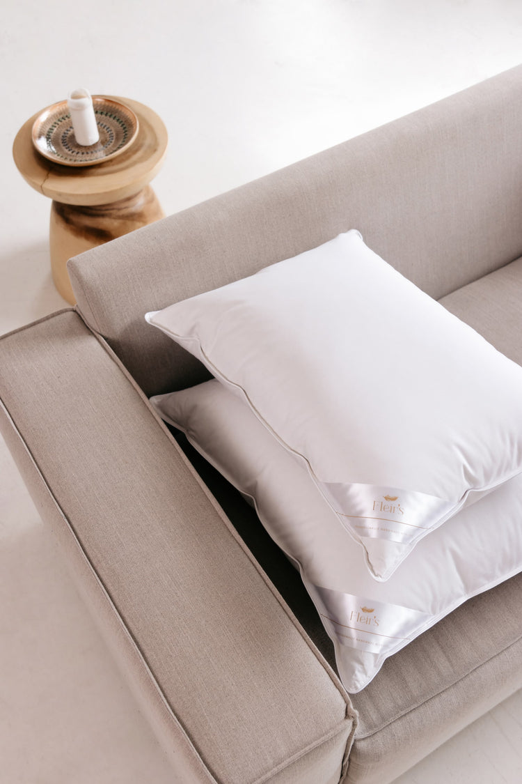 LOBELIA - Triple chamber goose down pillow